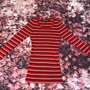 Long sleeve striped shirt